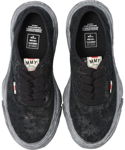 BAKER26/GLITTERY SUEDE LOW-TOP SNEAKERS