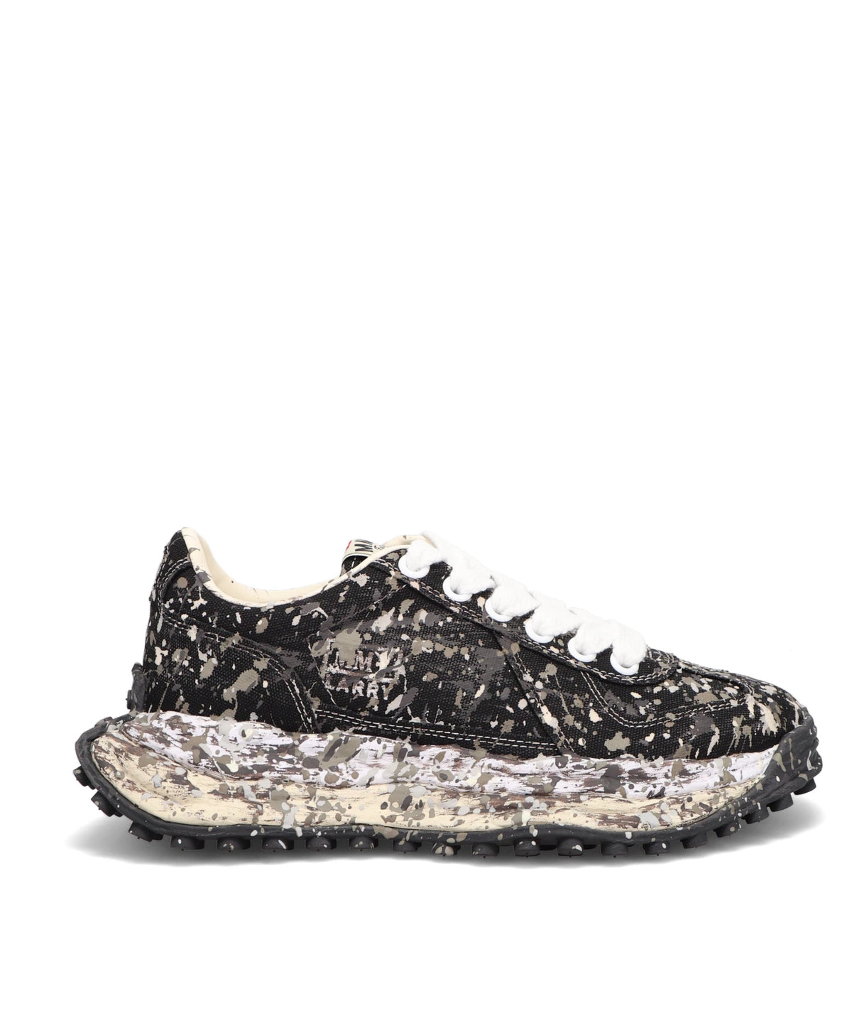 Maison MIHARA YASUHIRO(メゾンミハラヤスヒロ) LARRY/SPUTTERING LOW-TOP SNEAKERS