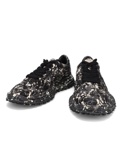 LARRY/SPUTTERING LOW-TOP SNEAKERS