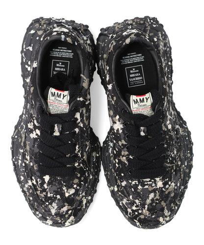 LARRY/SPUTTERING LOW-TOP SNEAKERS