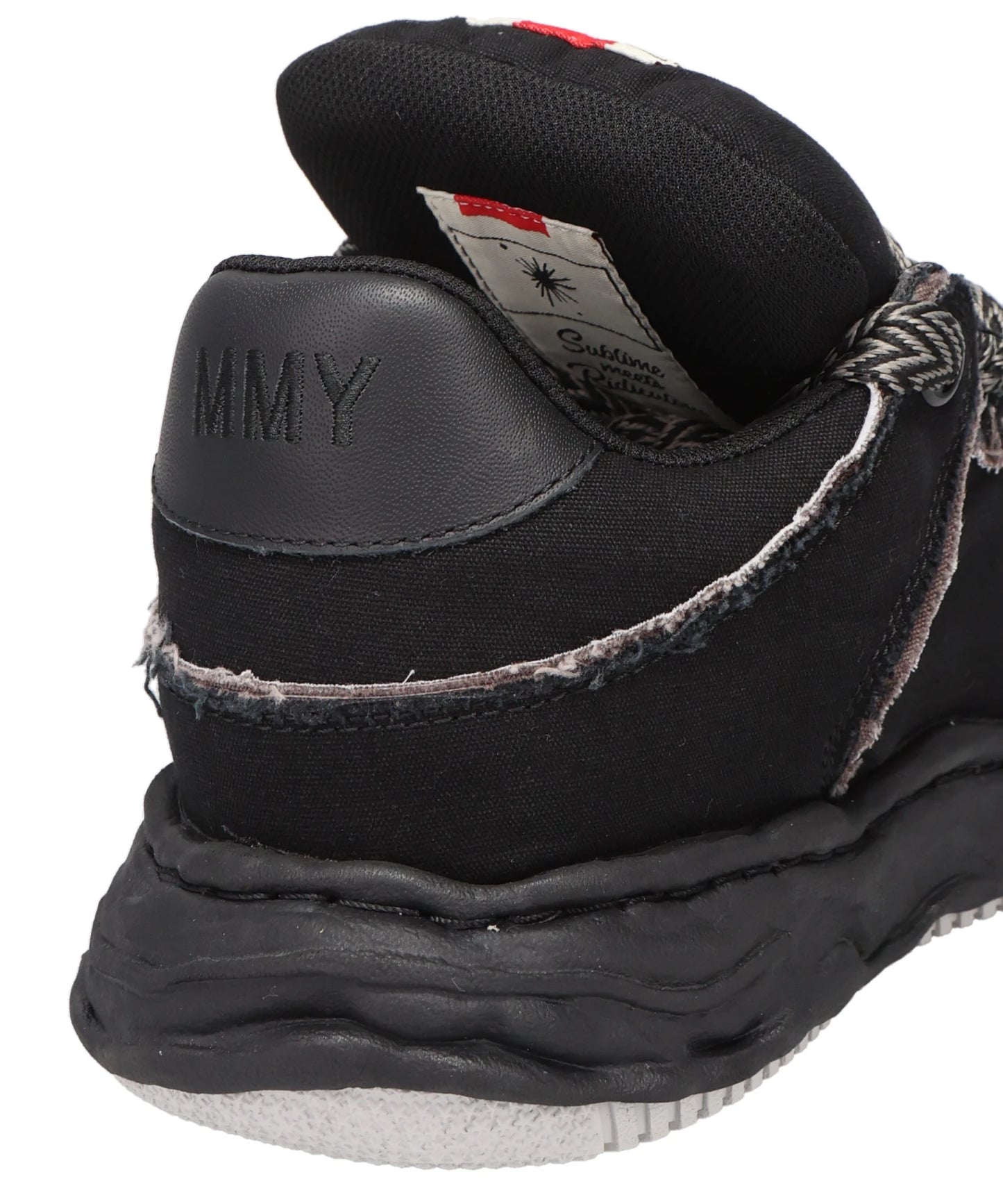 WAYNE PUFFER PATTERNED LACELOW-TOP SNEAKERS