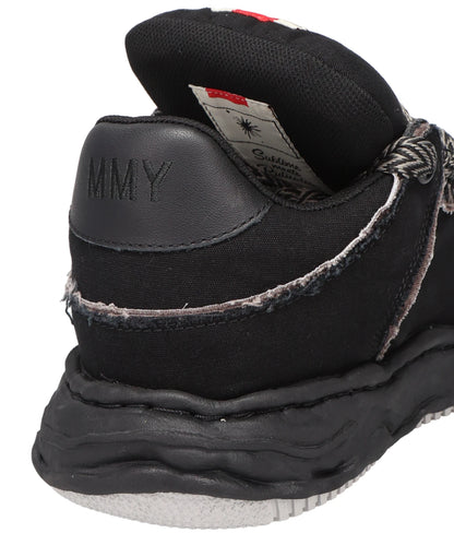 WAYNE PUFFER PATTERNED LACELOW-TOP SNEAKERS