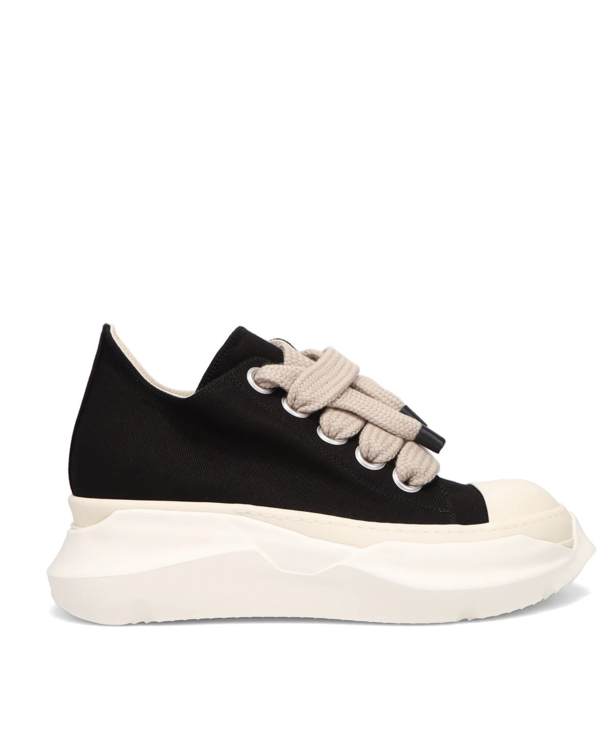 DRKSHDW（ダークシャドウ）JUMBOLACE ABSTRACT LOW SNEAKS - BLACK/MILK/MILK