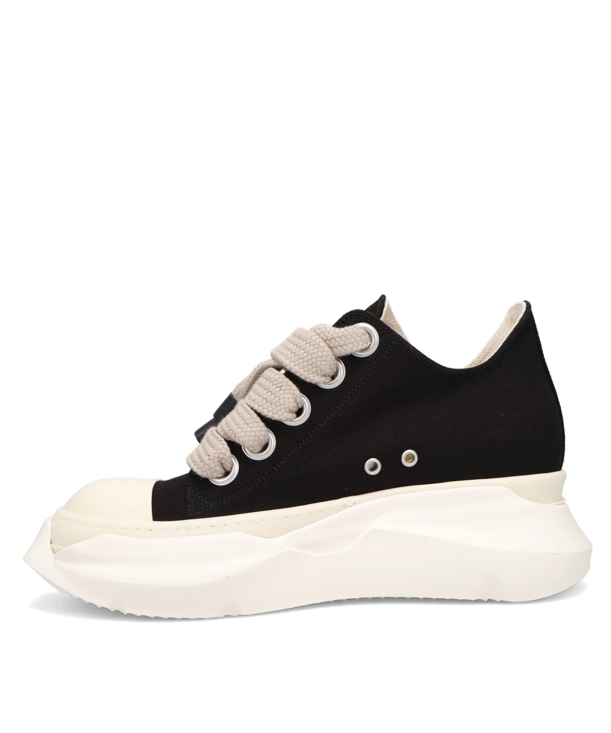 JUMBOLACE ABSTRACT LOW SNEAKS - BLACK/MILK/MILK