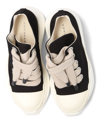 JUMBOLACE ABSTRACT LOW SNEAKS - BLACK/MILK/MILK