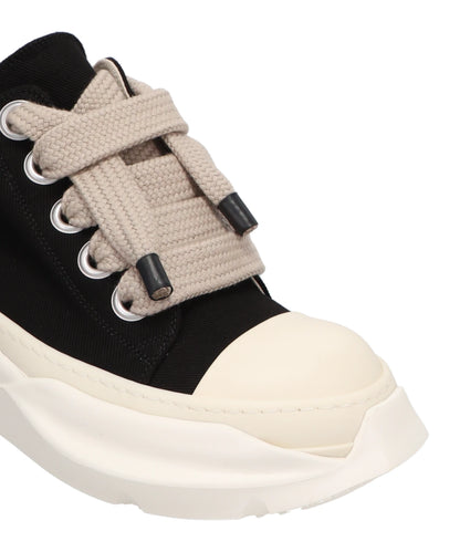 JUMBOLACE ABSTRACT LOW SNEAKS - BLACK/MILK/MILK