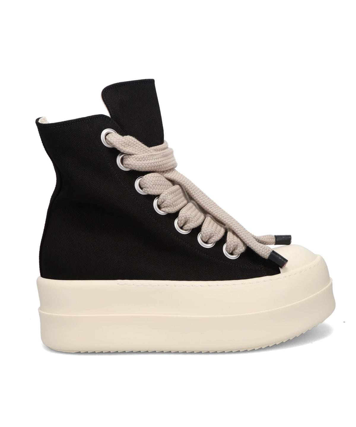DRKSHDW(ダークシャドウ) 2026AW MEGA BUMPER JUMBOLACE SNEAKS - BLACK/MILK/MILK DU02F6850DOW2
