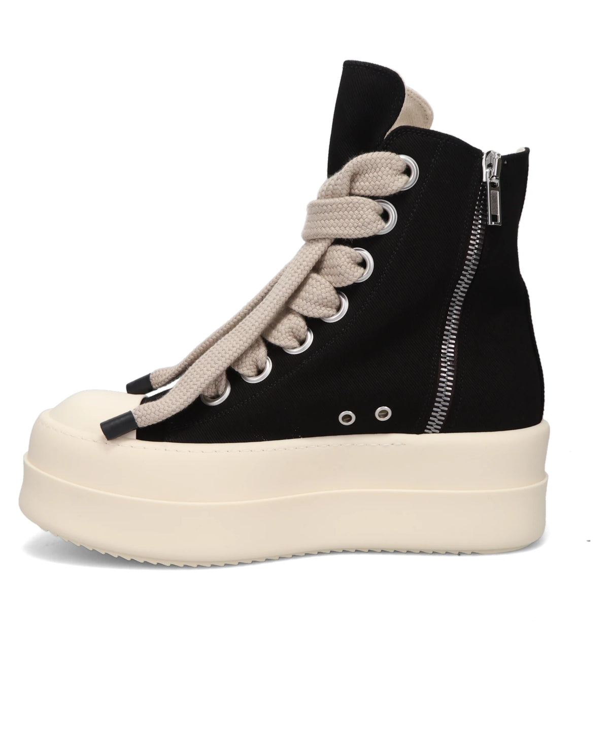 MEGA BUMPER JUMBOLACE SNEAKS - BLACK/MILK/MILK