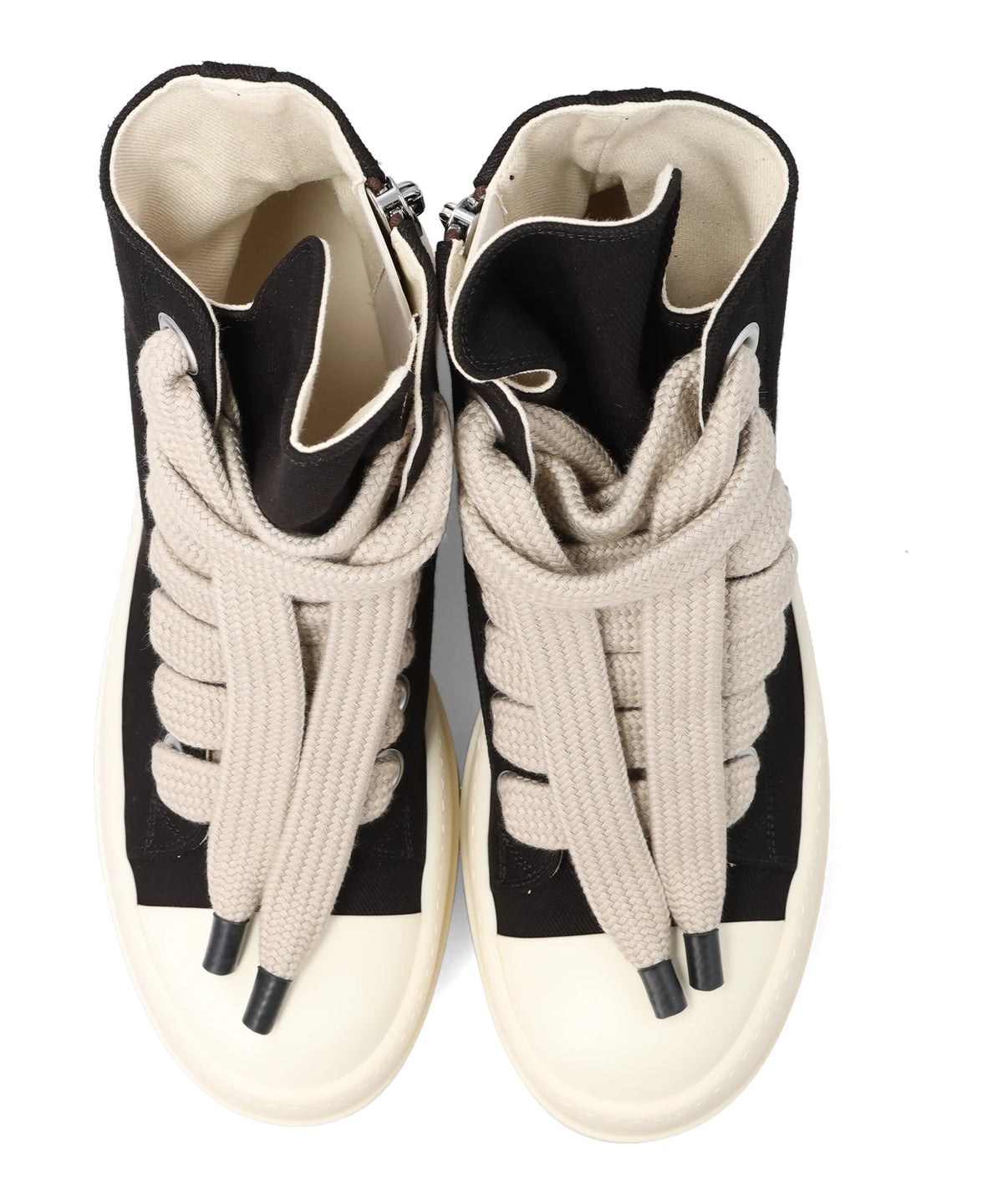 MEGA BUMPER JUMBOLACE SNEAKS - BLACK/MILK/MILK