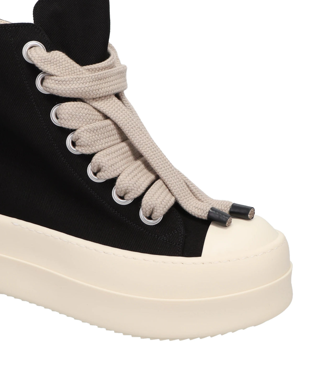 MEGA BUMPER JUMBOLACE SNEAKS - BLACK/MILK/MILK
