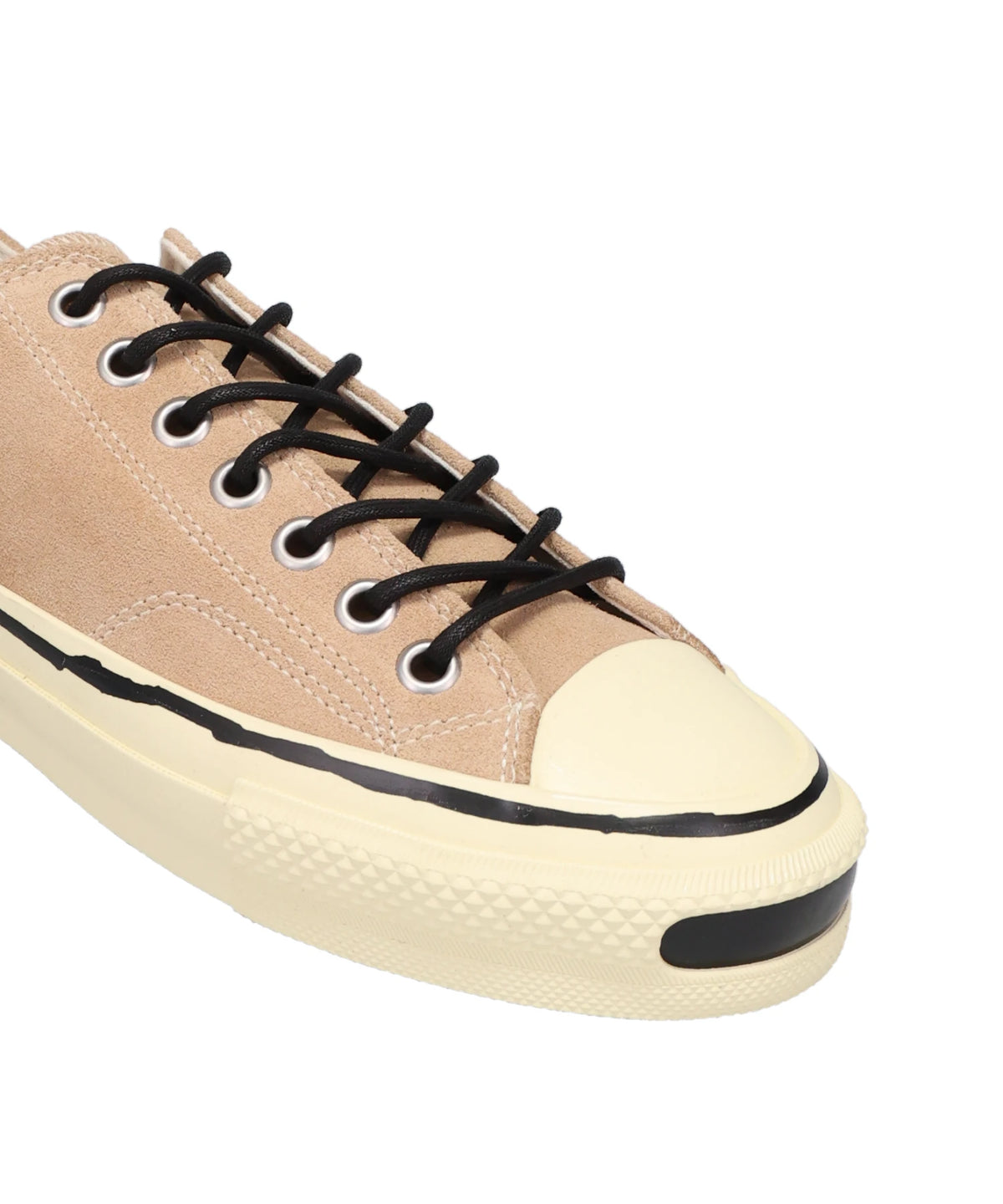 "JOEY"AGED-SOLE SUEDE VULCANIZED SNEAKER
