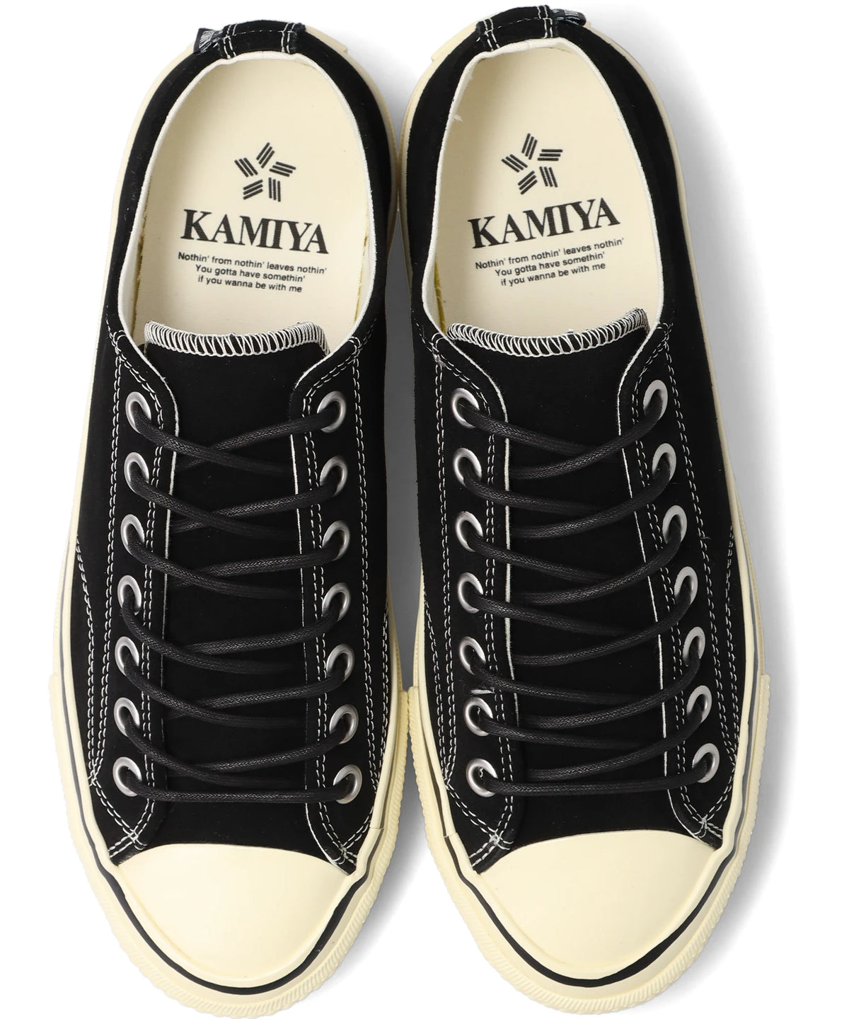 "JOEY"AGED-SOLE SUEDE VULCANIZED SNEAKER