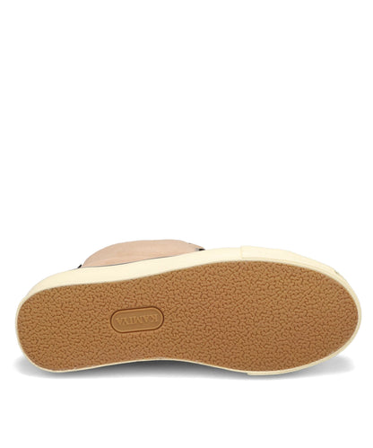 "JOEY"AGED-SOLE SUEDEVULCANIZED LONG SNEAKER