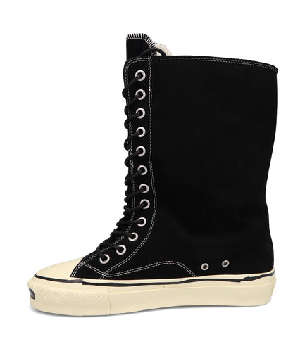 "JOEY"AGED-SOLE SUEDEVULCANIZED LONG SNEAKER