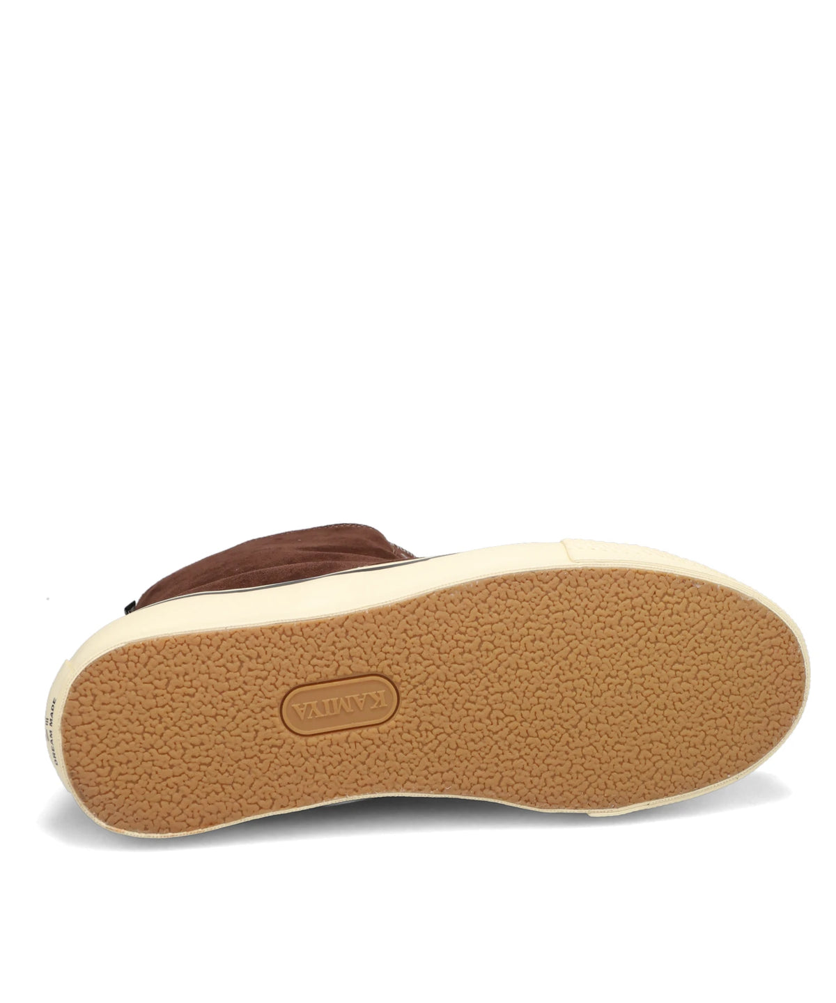 "JOEY"AGED-SOLE SUEDEVULCANIZED LONG SNEAKER