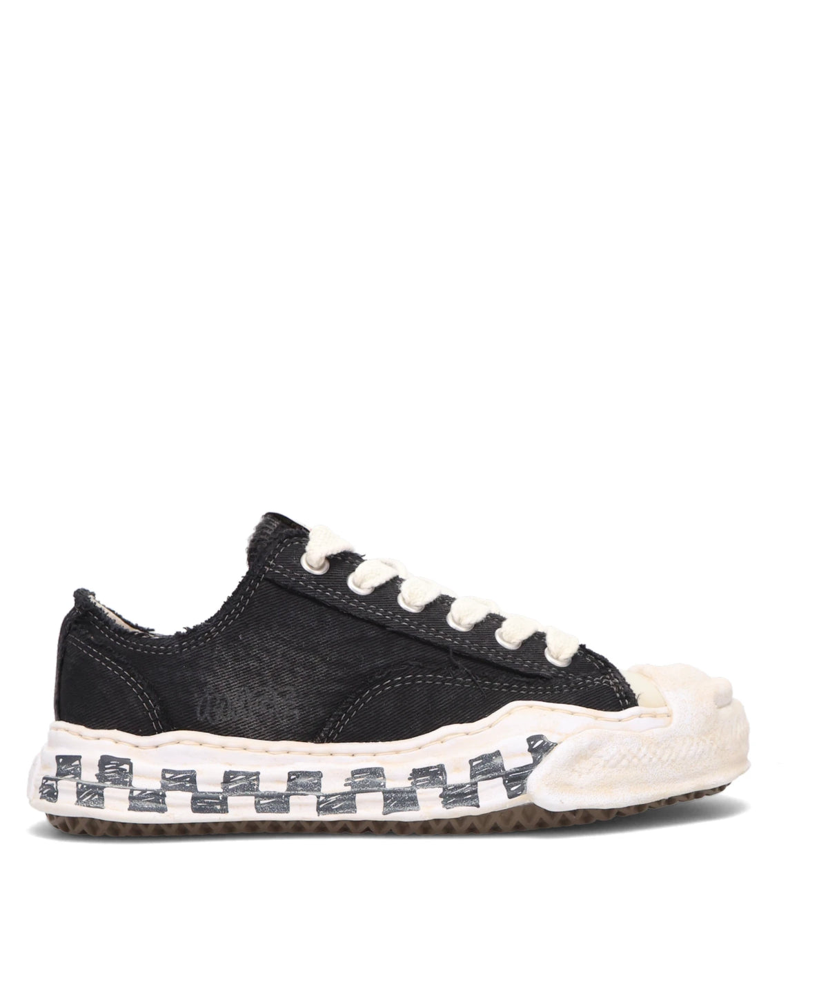 Maison MIHARA YASUHIRO(メゾンミハラヤスヒロ) HANK GRAFFITI SOLE LOW-TOP SNEAKERS