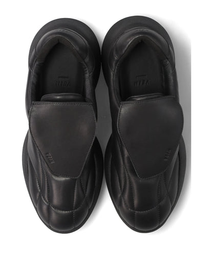COW LEATHER PUFFER CLEAT TRAINER