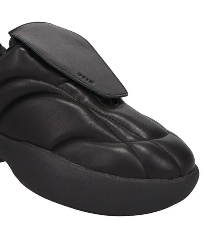 COW LEATHER PUFFER CLEAT TRAINER