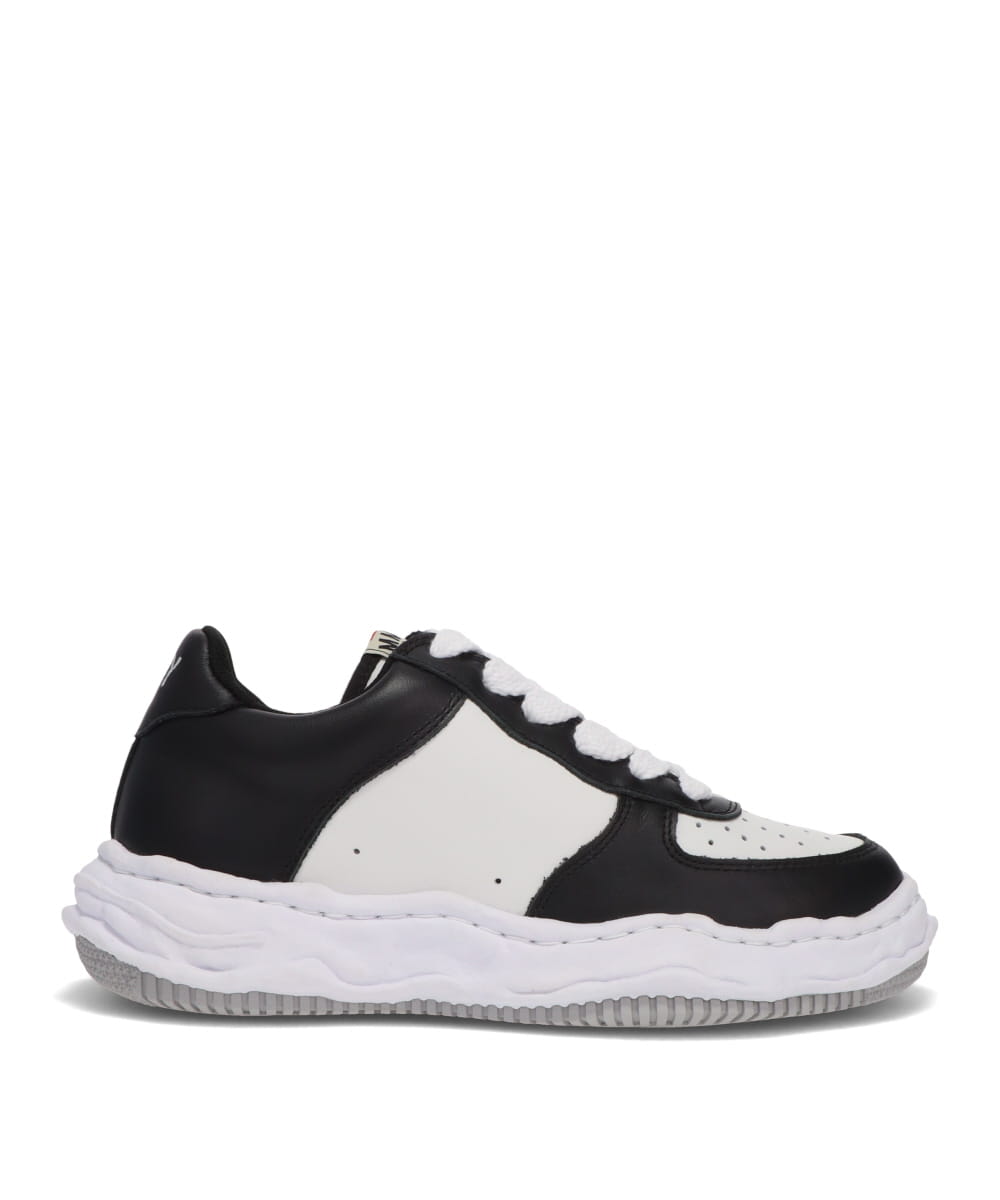 WAYNE LOW/ORIGINAL SOLE LEATHERLOW-TOP SNEAKER