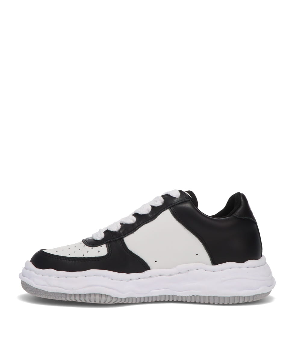 WAYNE LOW/ORIGINAL SOLE LEATHERLOW-TOP SNEAKER