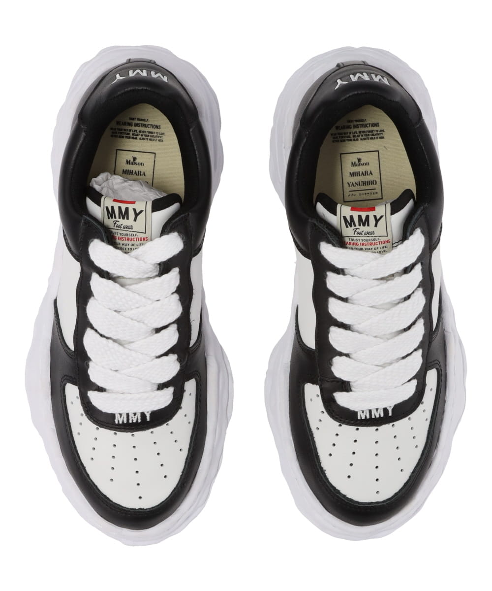 WAYNE LOW/ORIGINAL SOLE LEATHERLOW-TOP SNEAKER