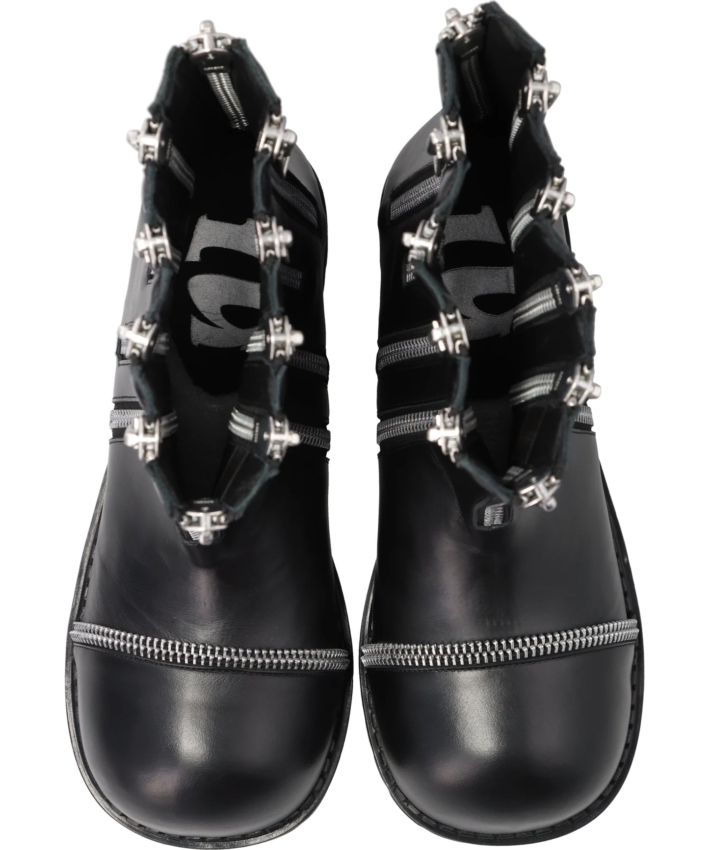 BIG FOOT 20 ZIP SHORT BOOTS