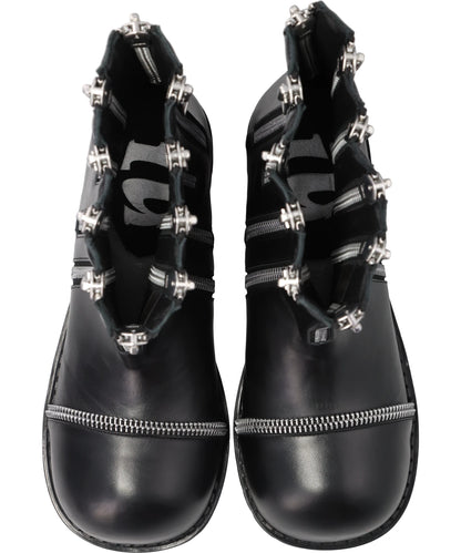 BIG FOOT 20 ZIP SHORT BOOTS
