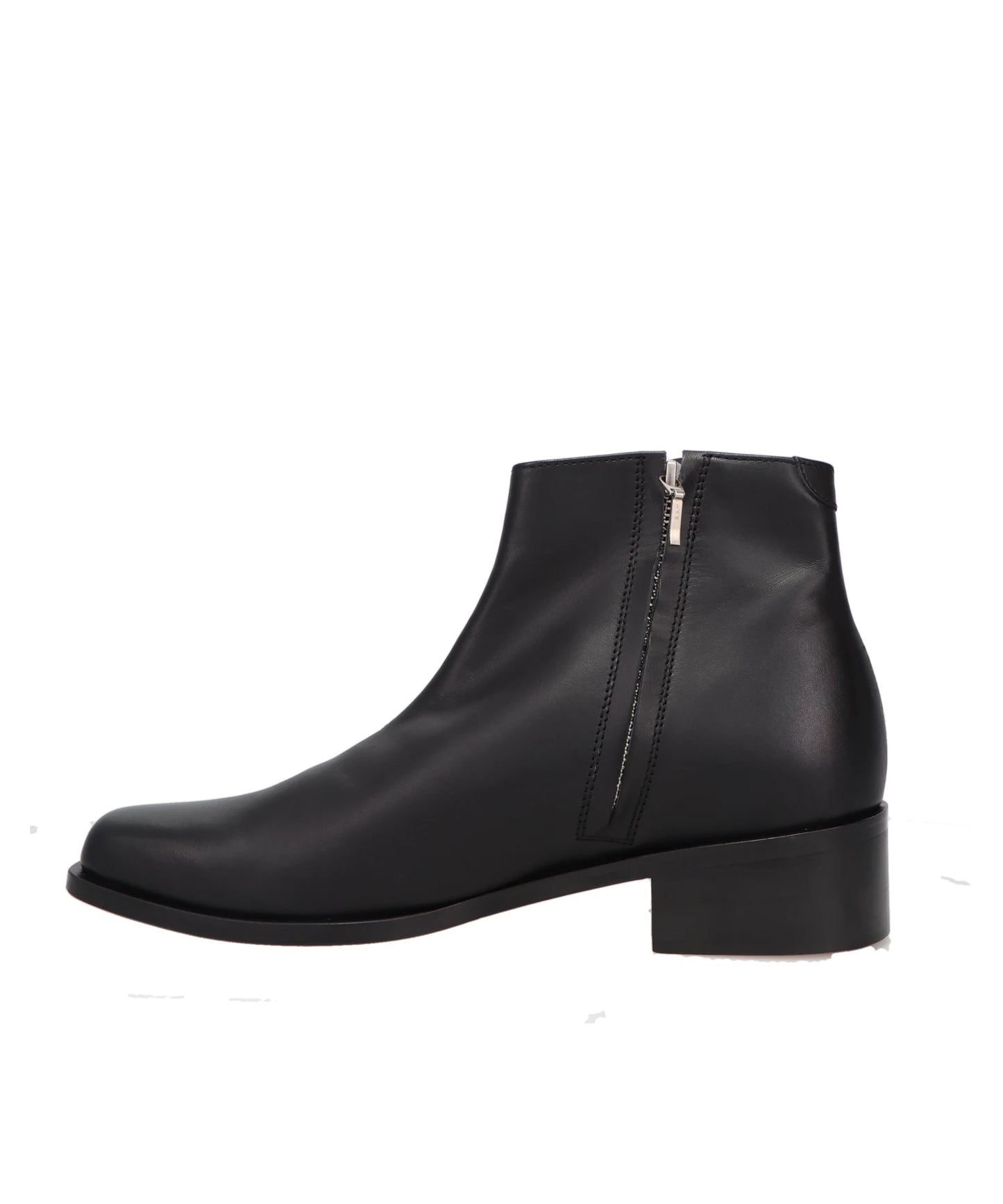 BL SQUARE SIDE ZIP BOOTS