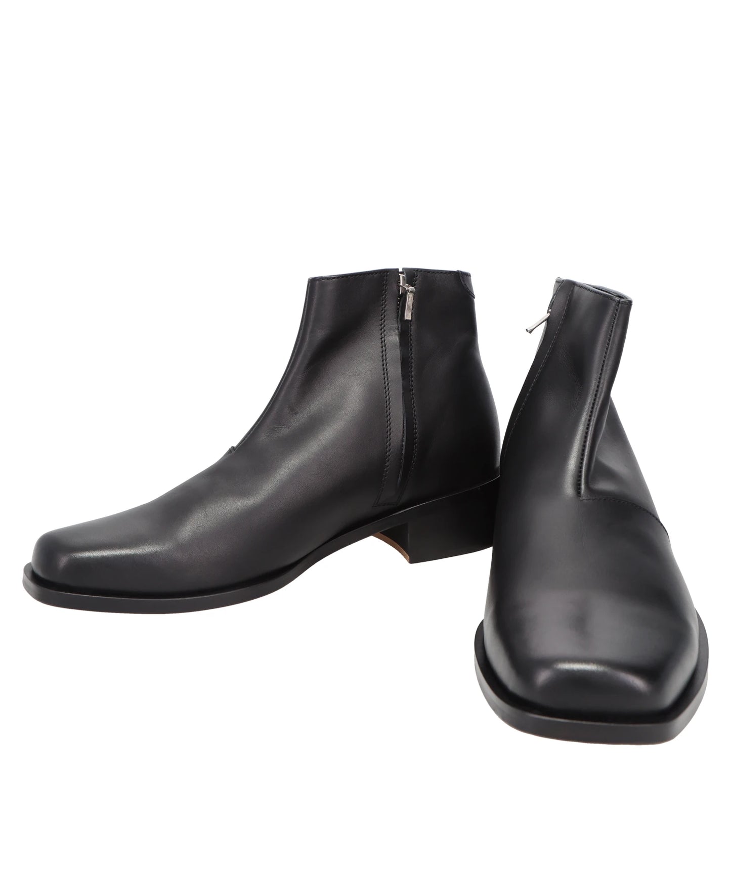 BL SQUARE SIDE ZIP BOOTS