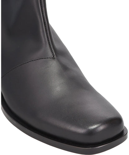 BL SQUARE SIDE ZIP BOOTS