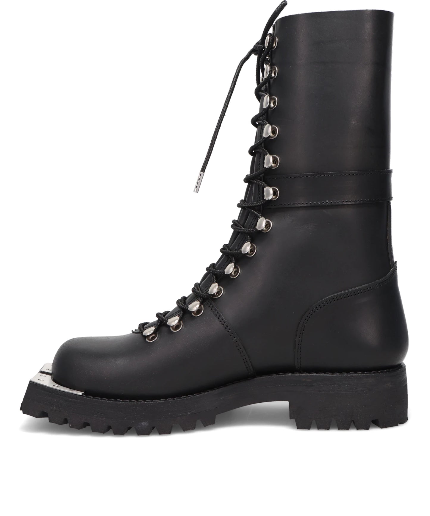 METAL TOE COMBAT BOOTS