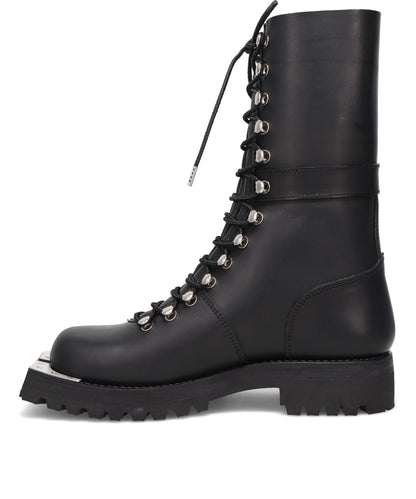 METAL TOE COMBAT BOOTS