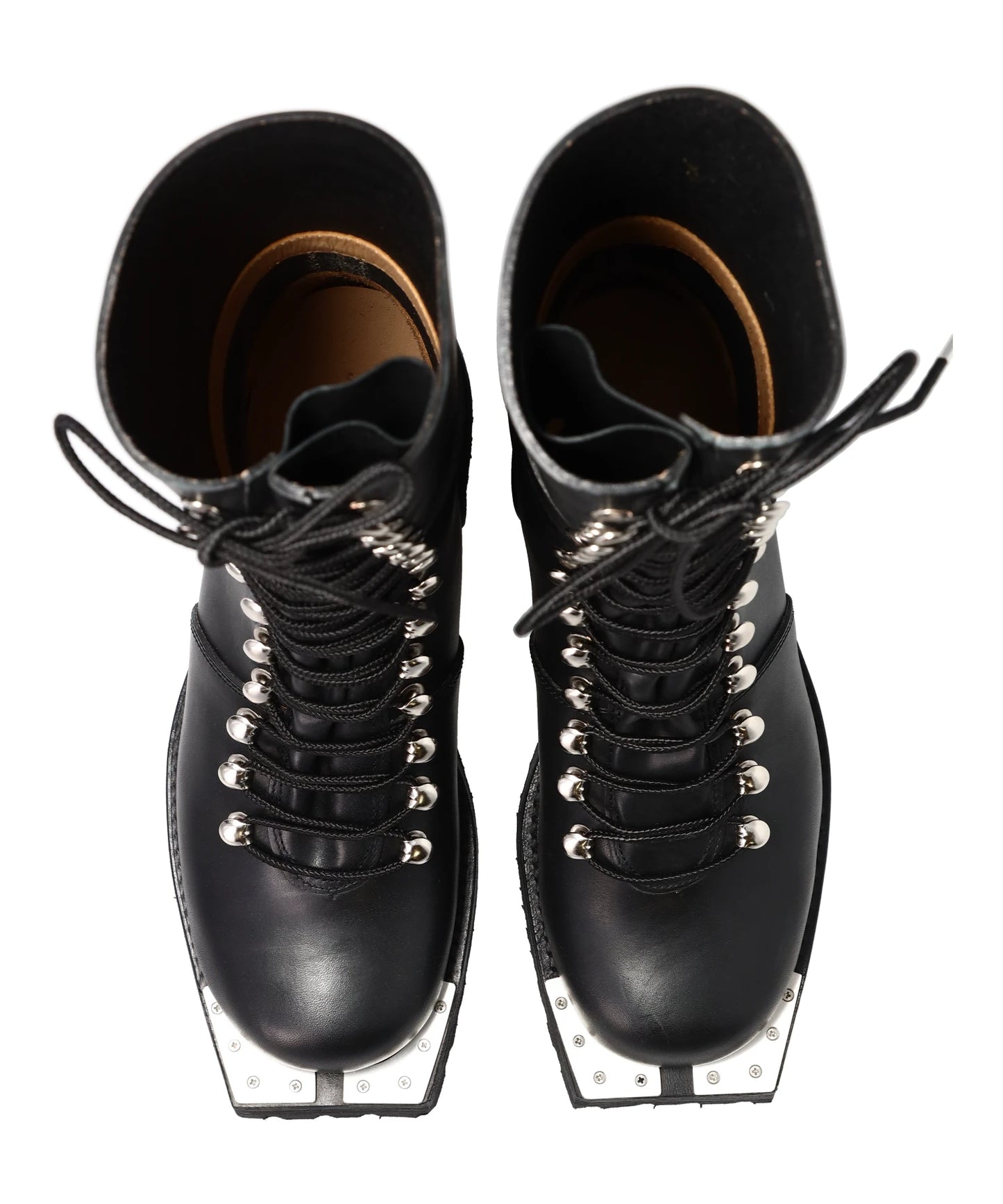 METAL TOE COMBAT BOOTS