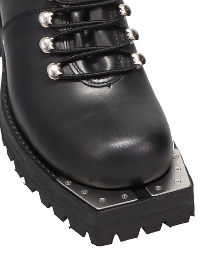 METAL TOE COMBAT BOOTS