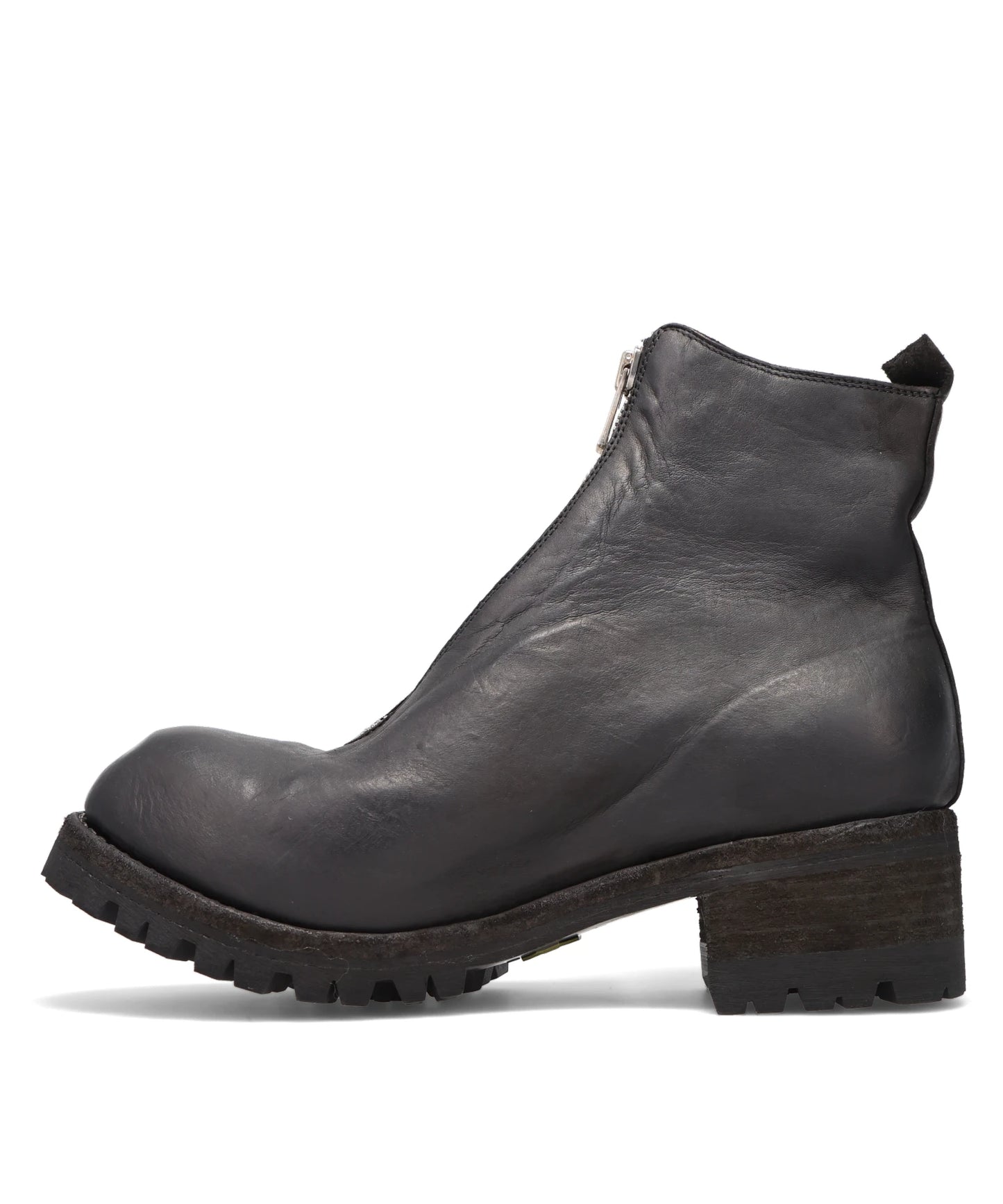 FRONT ZIP BOOT - HORSE FULL GRAIN