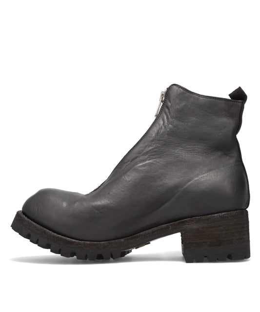 FRONT ZIP BOOT - HORSE FULL GRAIN