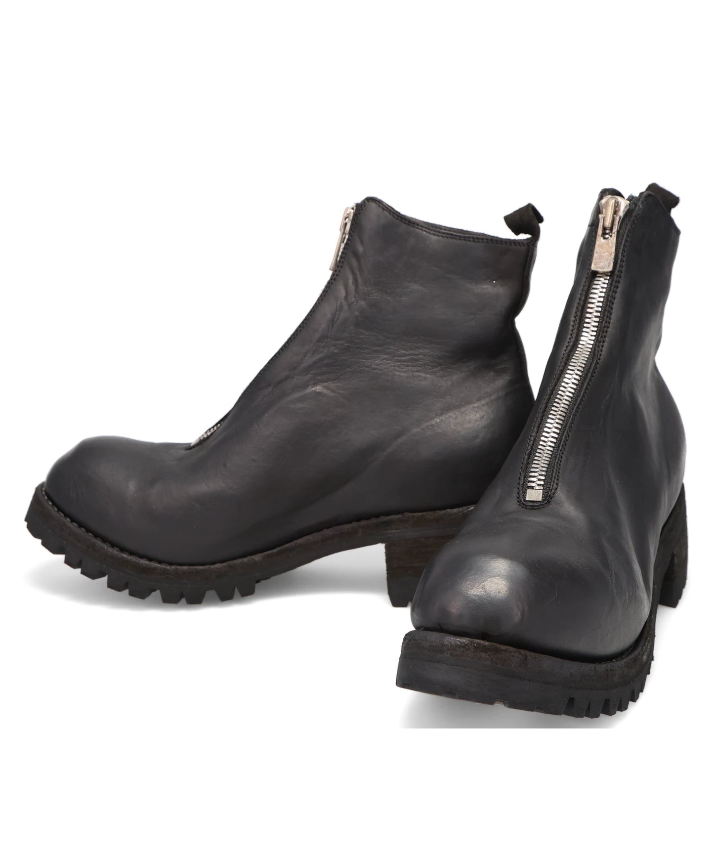 FRONT ZIP BOOT - HORSE FULL GRAIN