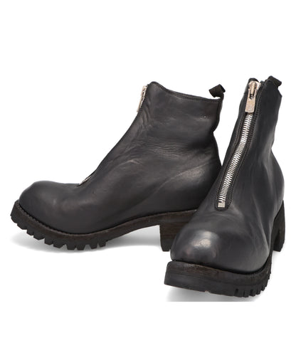 FRONT ZIP BOOT - HORSE FULL GRAIN