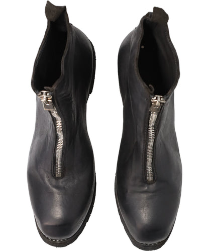 FRONT ZIP BOOT - HORSE FULL GRAIN