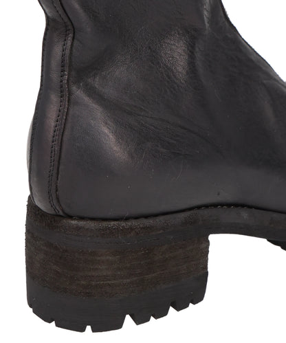 FRONT ZIP BOOT - HORSE FULL GRAIN