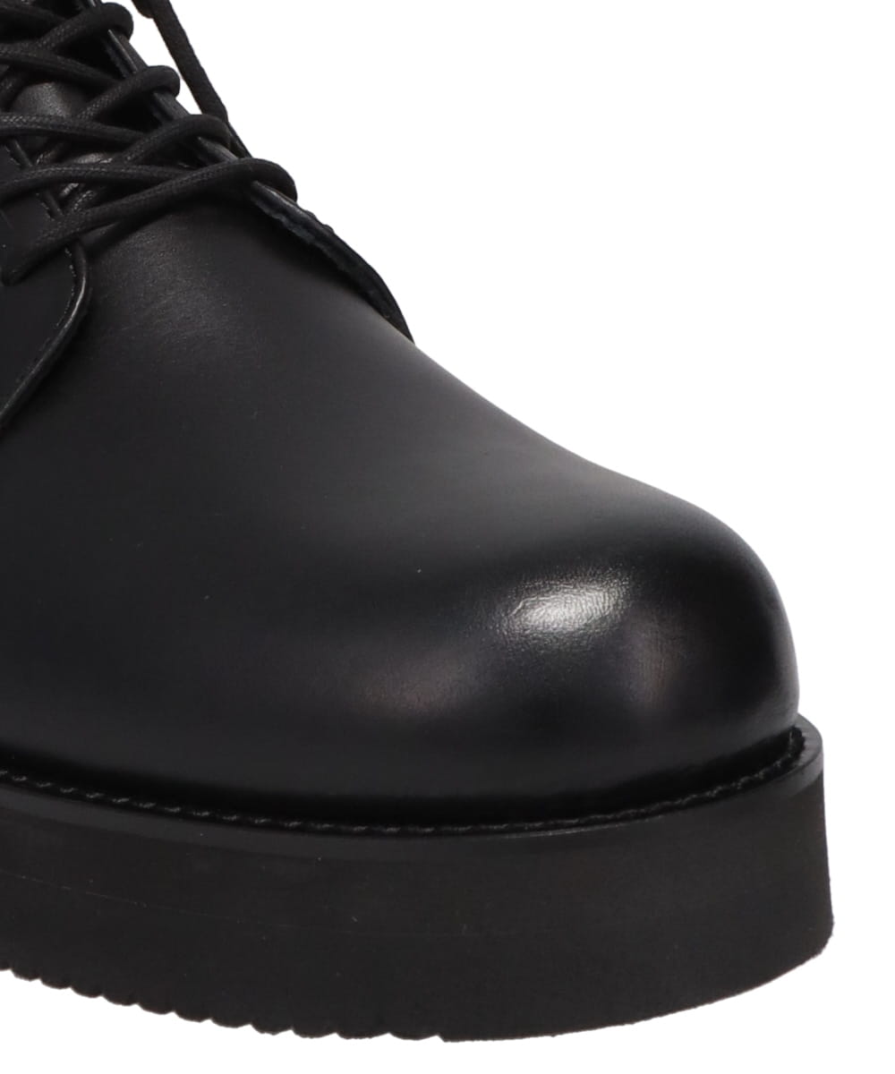 MIDWEST EXCLUSIVE LACE UP B-ZIP BOOTSWITH FLAT VIBRAM