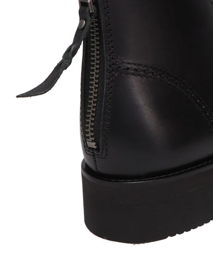 MIDWEST EXCLUSIVE LACE UP B-ZIP BOOTSWITH FLAT VIBRAM
