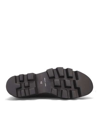 CENTER ZIP BOOTS WITH CHUNKY SOLE