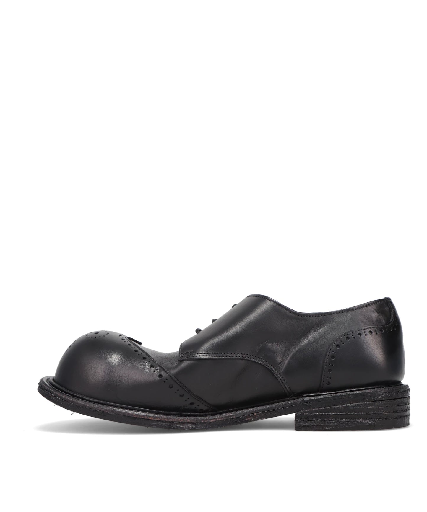 BIG FOOT CURVED WINGTIP DERBY