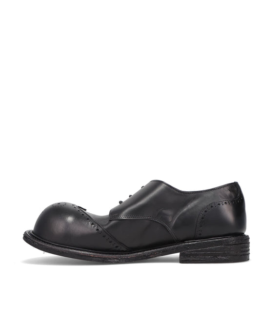 BIG FOOT CURVED WINGTIP DERBY