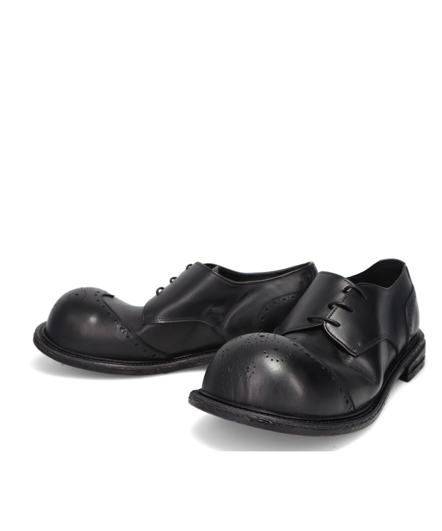 BIG FOOT CURVED WINGTIP DERBY