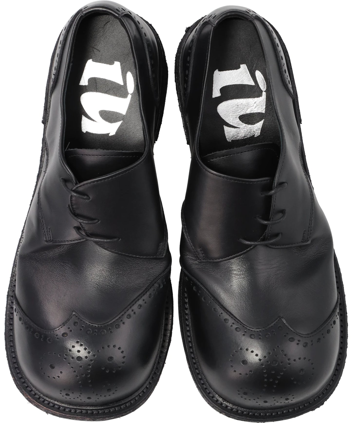 BIG FOOT CURVED WINGTIP DERBY