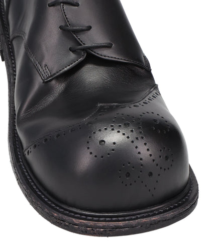 BIG FOOT CURVED WINGTIP DERBY