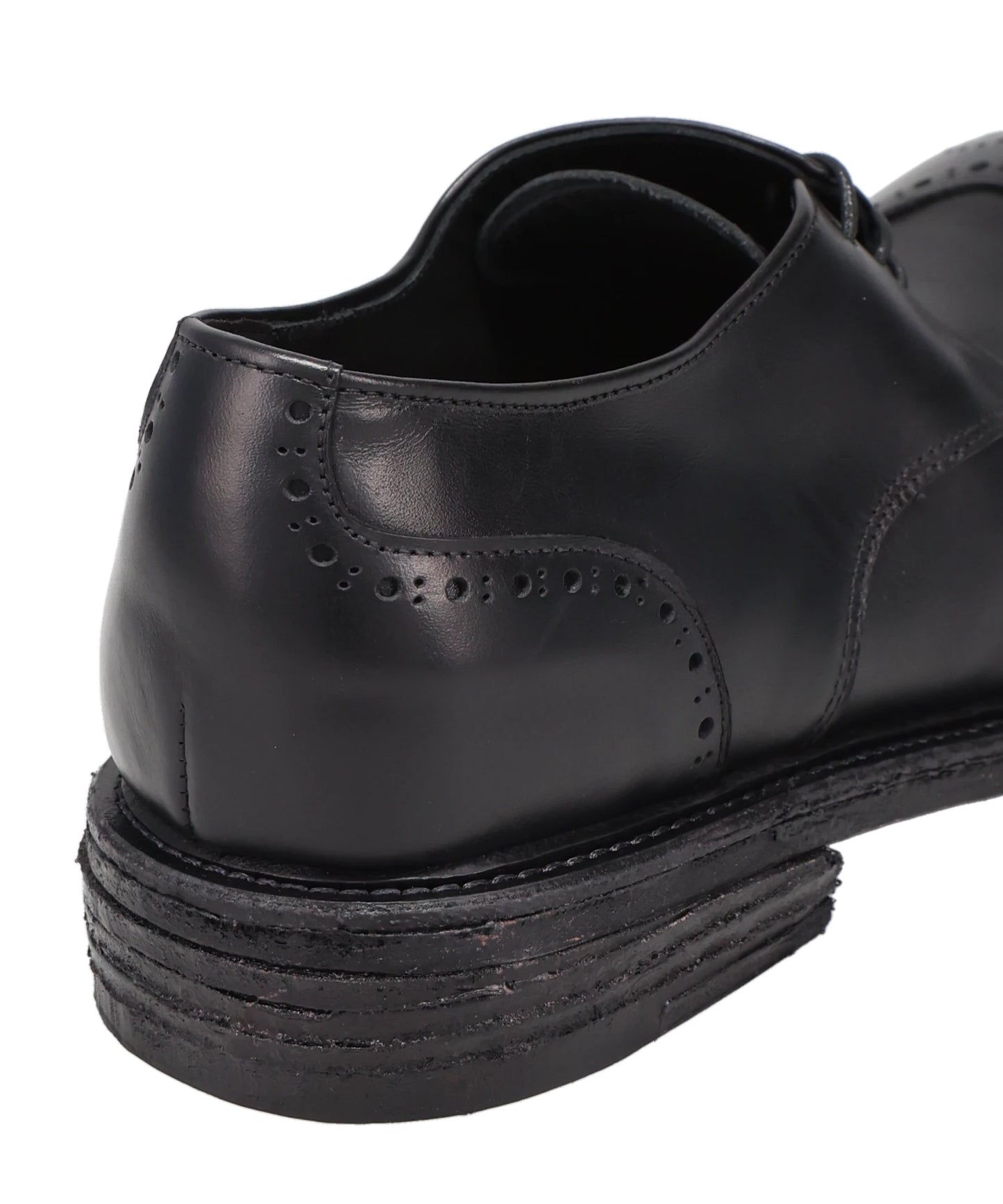 BIG FOOT CURVED WINGTIP DERBY