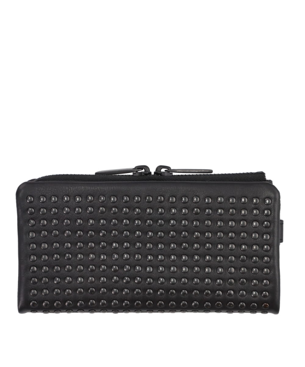 LEATHER LONG WALLET �gALL-STUDS�h 2